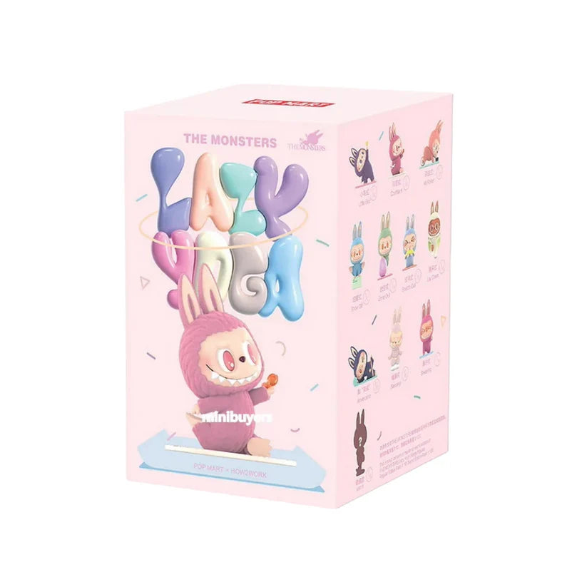 POP MART Labubu Lazy Yoga (Blind Box) The Monsters